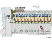 ★手数料０円★岡山市北区平野　月極駐車場（LP）